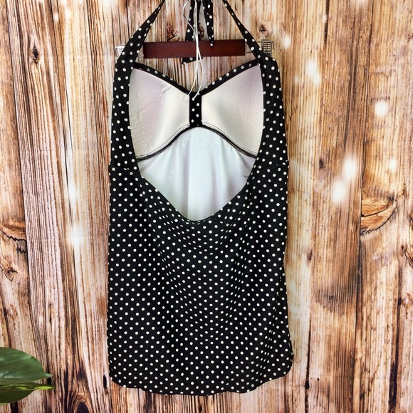 MERONA POLKA DOT RETRO STYLE ONE PIECE SWIMSUIT - Picture 5 of 14